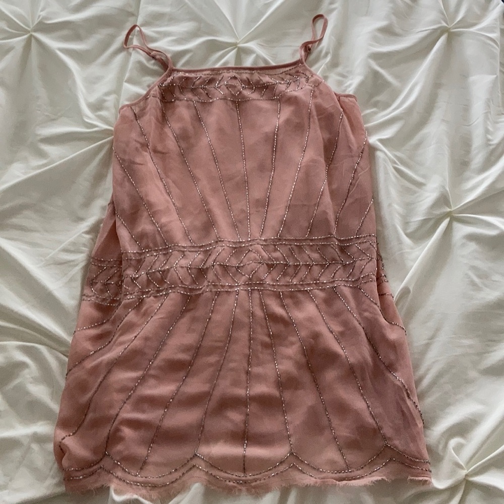 Free People Beaded Slip Dress